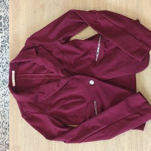 Burgundy Blazer
